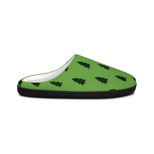 Evergreen Dreams Christmas Slippers – Green Tree Women’s Holiday Shoes by Hula Girls Hideaway