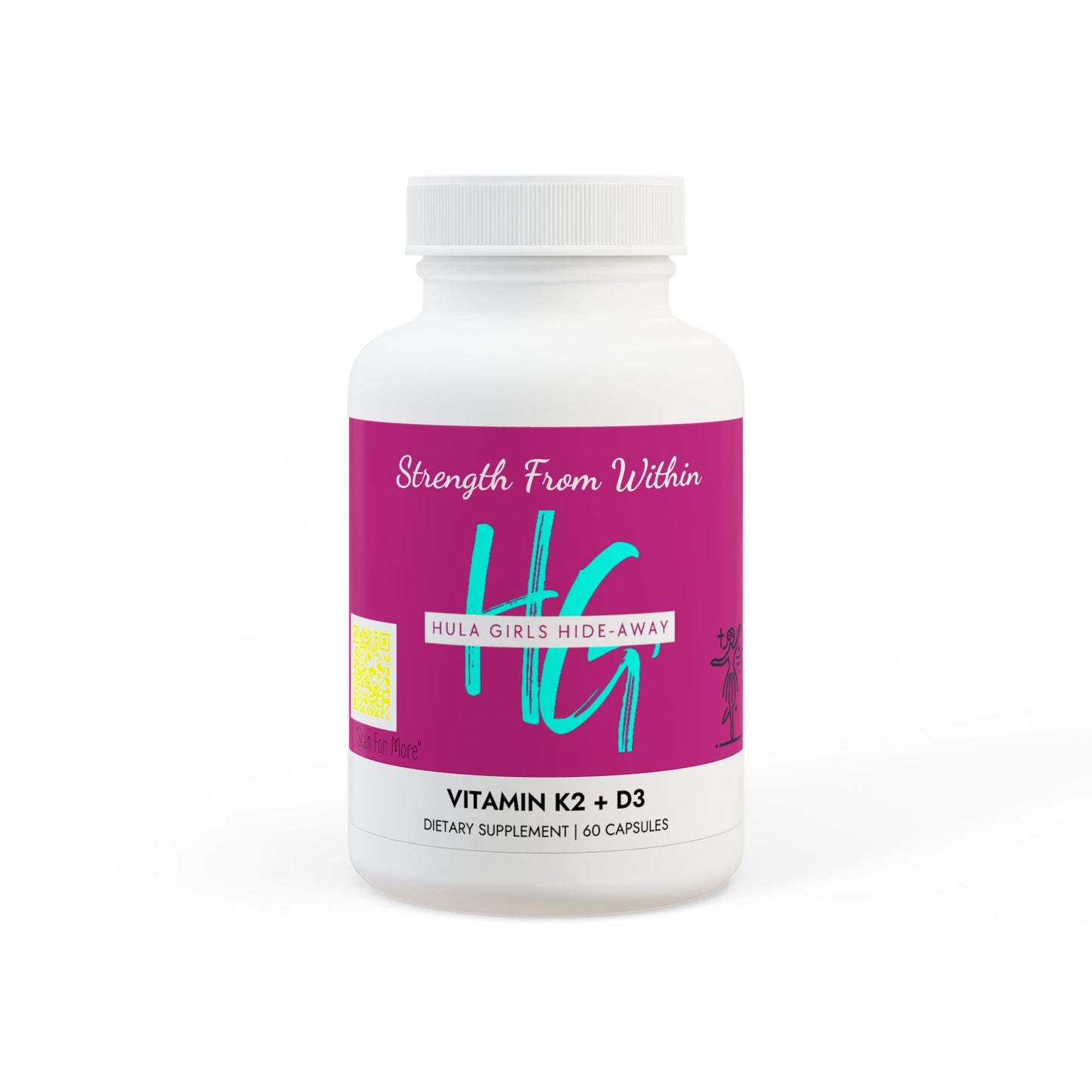 Vitamin K2 + D3 – Bone & Muscle Support with BioPerine