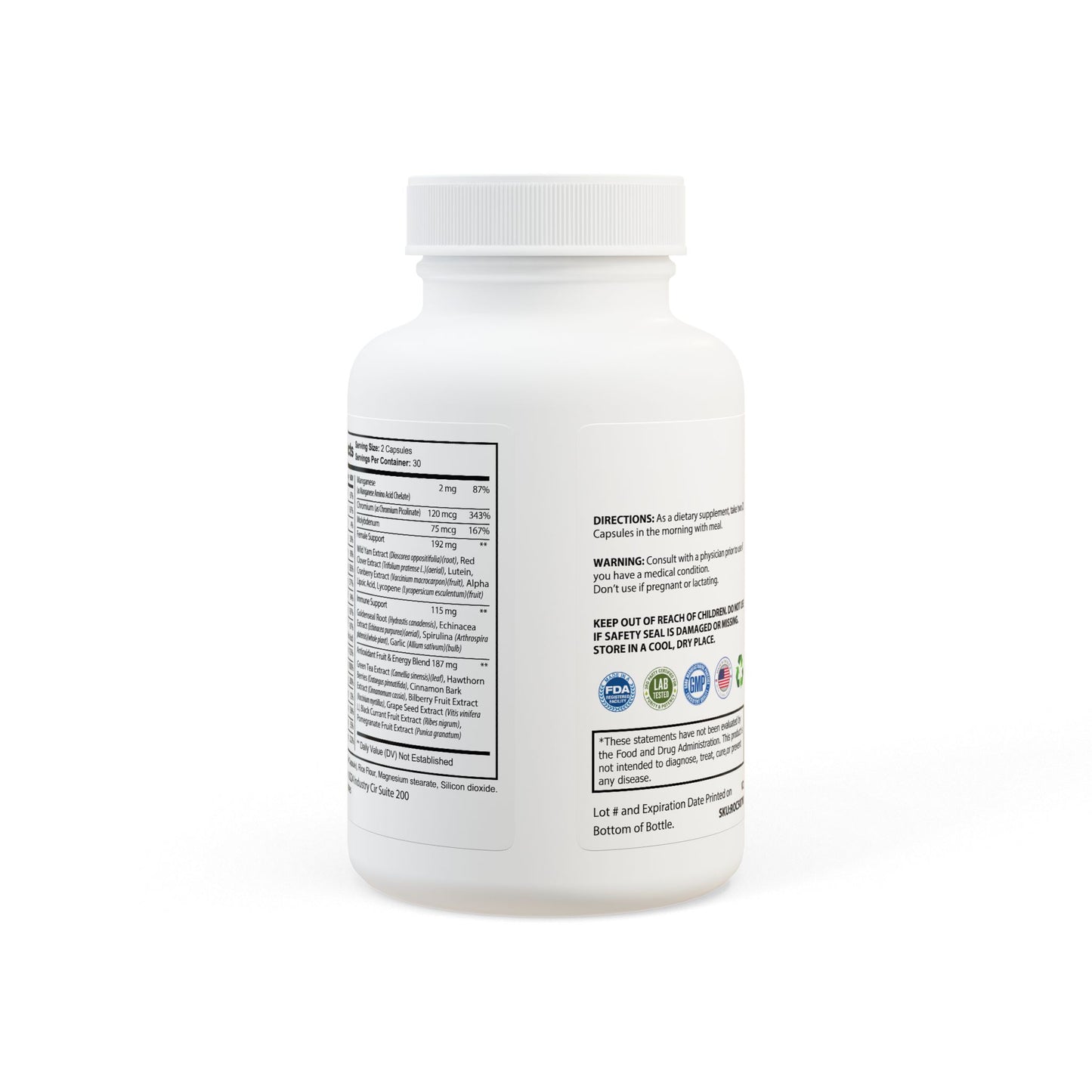 Women's Daily Multivitamin β Energy, Immunity & Beauty Support
