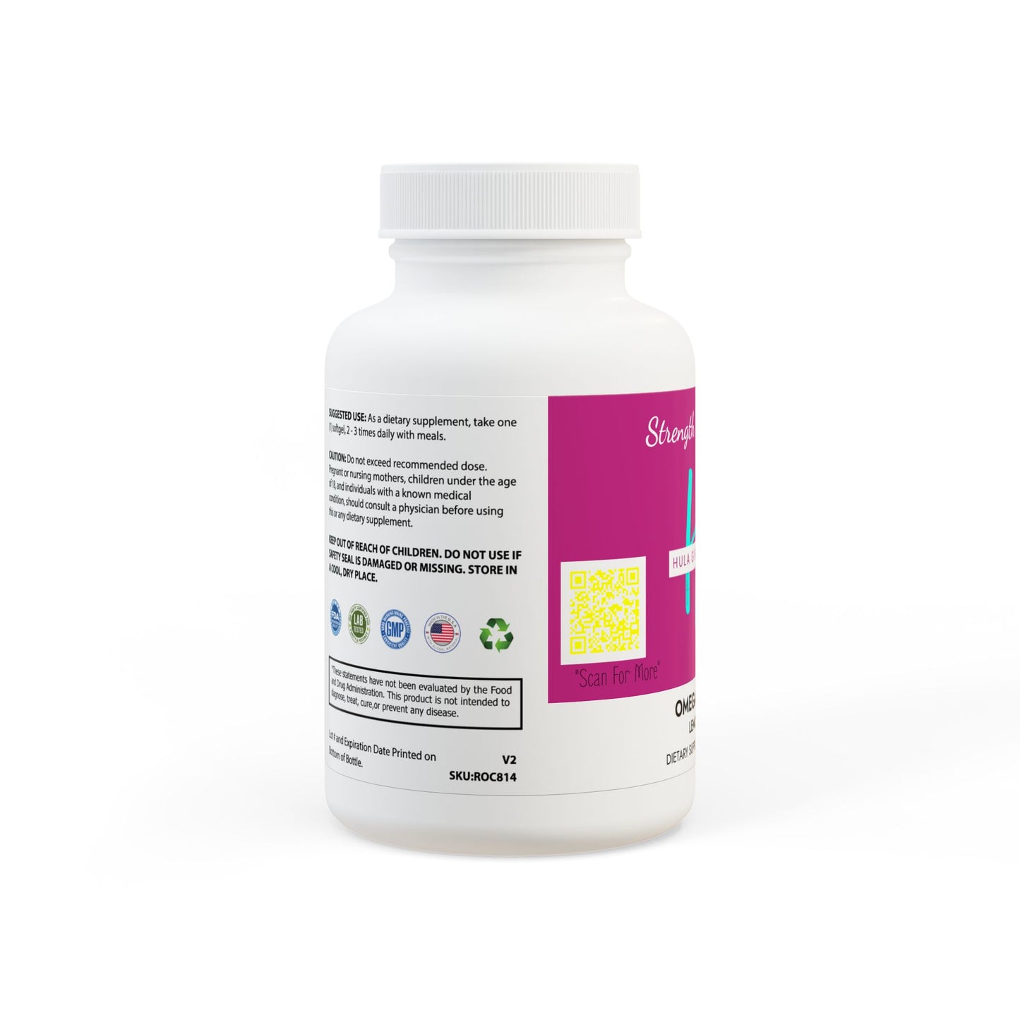 Omega-3 Fish Oil Softgels β EPA & DHA for Heart, Brain & Recovery Support
