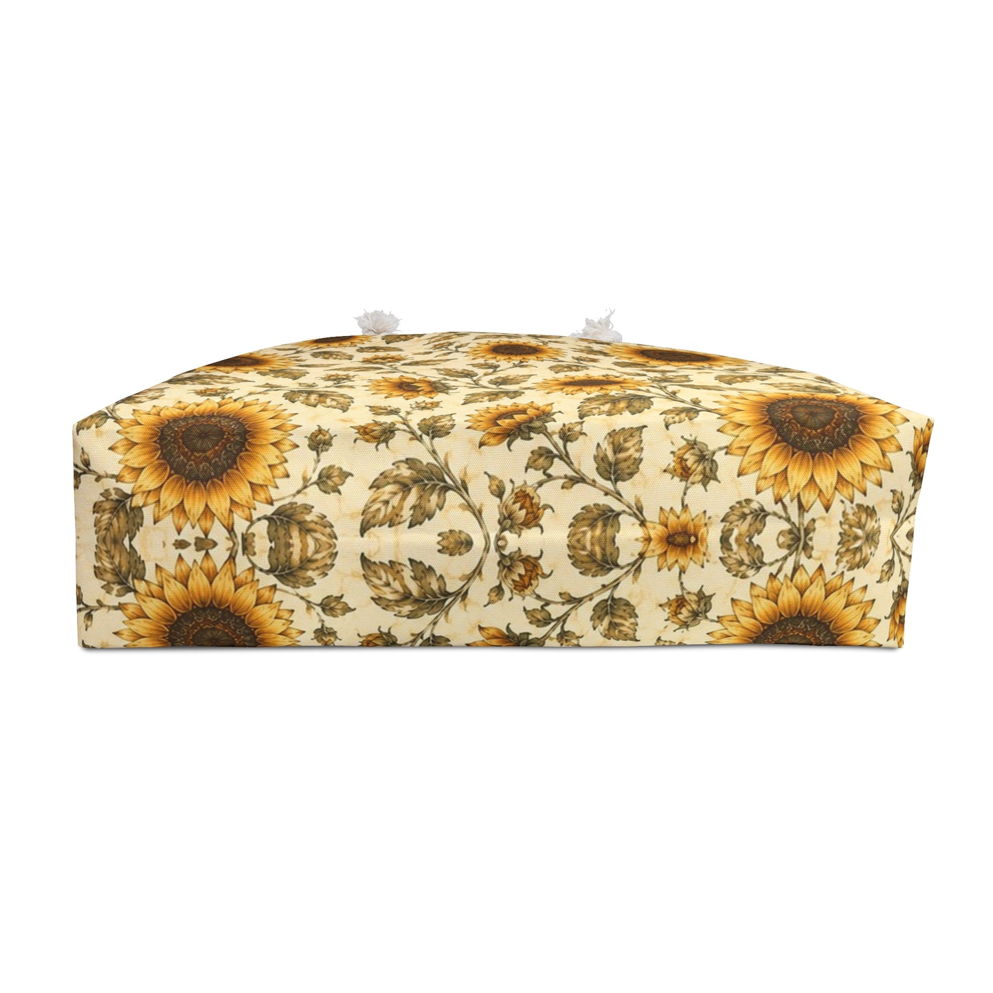 Vintage Hide-Away™ Sunflower Weekender Bag — Warm Oat