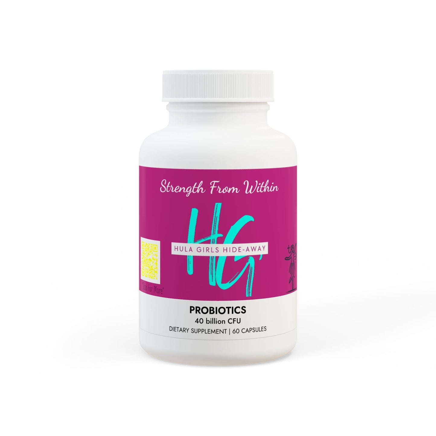 Probiotic Supplement – 40 Billion CFU for Gut Health, Digestion & Muscle Recovery