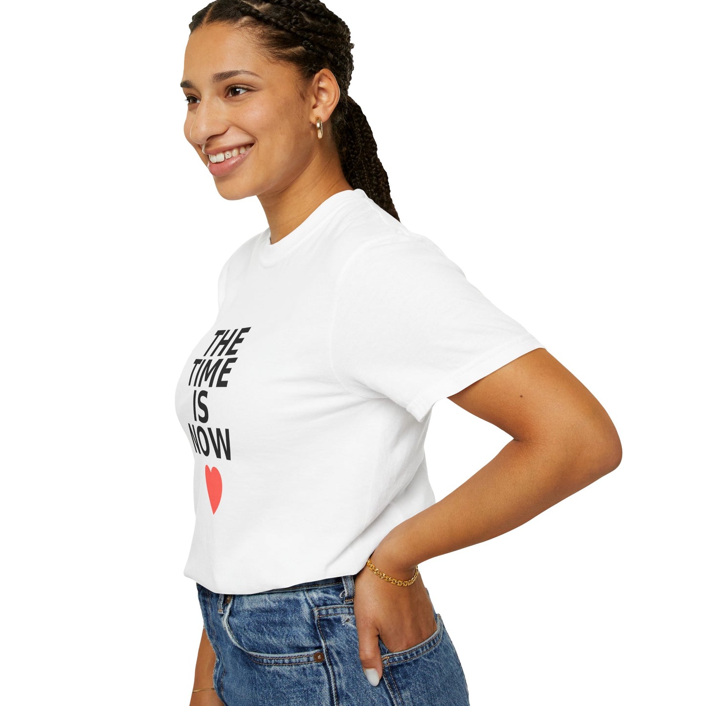 The Time Is Now – Comfort Colors® Graphic Tee by Hula Girls Hide-Away (Multiple Colors)