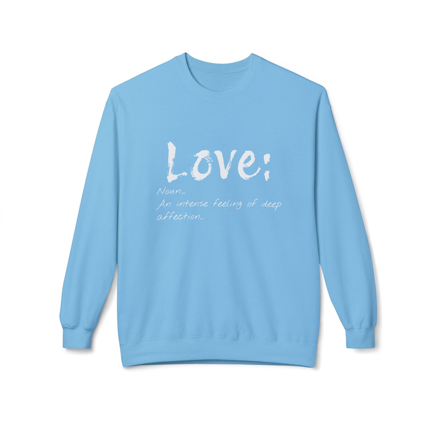 Midweight Softstyle Fleece LOVE Sweatshirt
