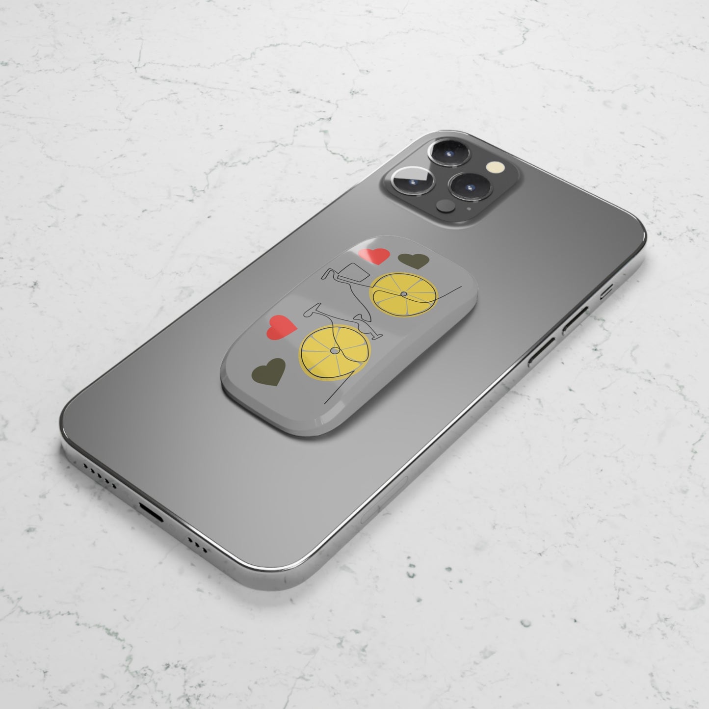 💕 Heart Phone Grip - Viral Valentine's Accessory | Cute Mobile Stand & Holder