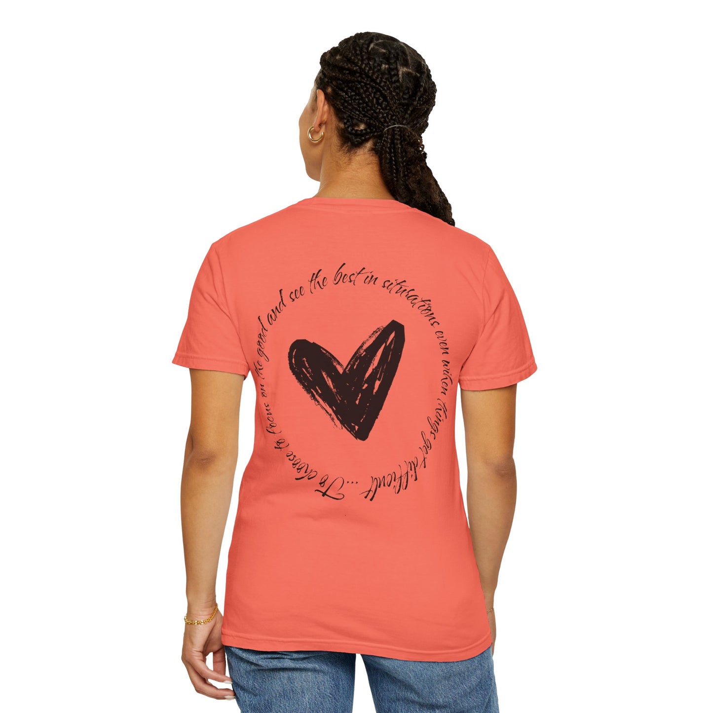 Stay Positive Unisex T-Shirt – Comfort Colors Graphic Tee | Hula Girls Hideaway
