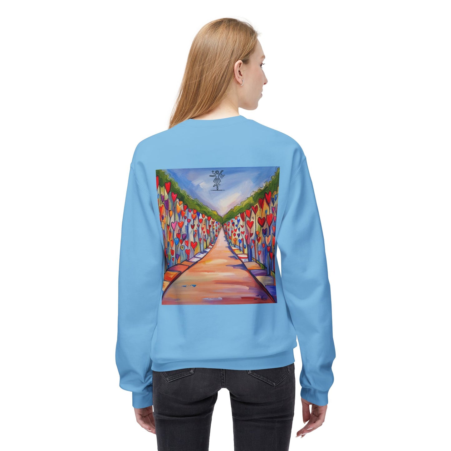 Midweight Softstyle Fleece LOVE Sweatshirt