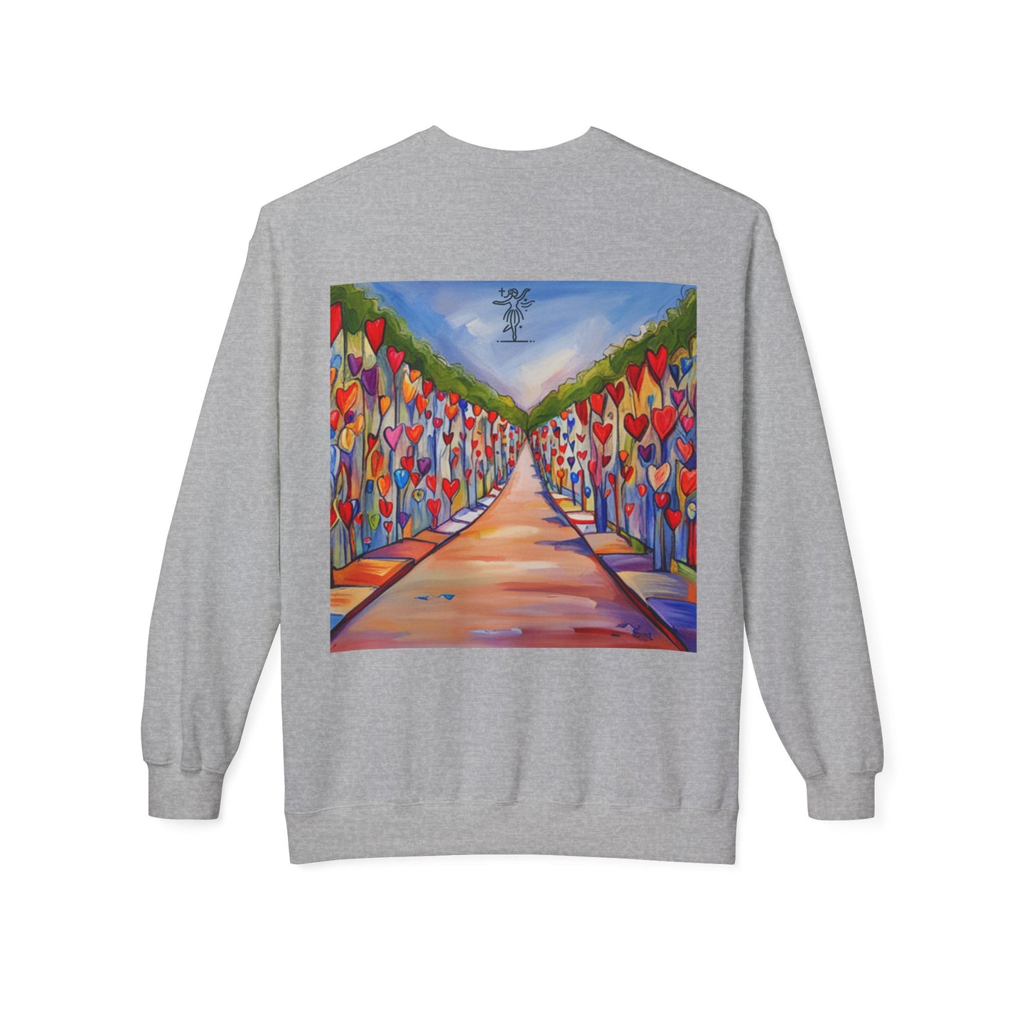 Midweight Softstyle Fleece LOVE Sweatshirt