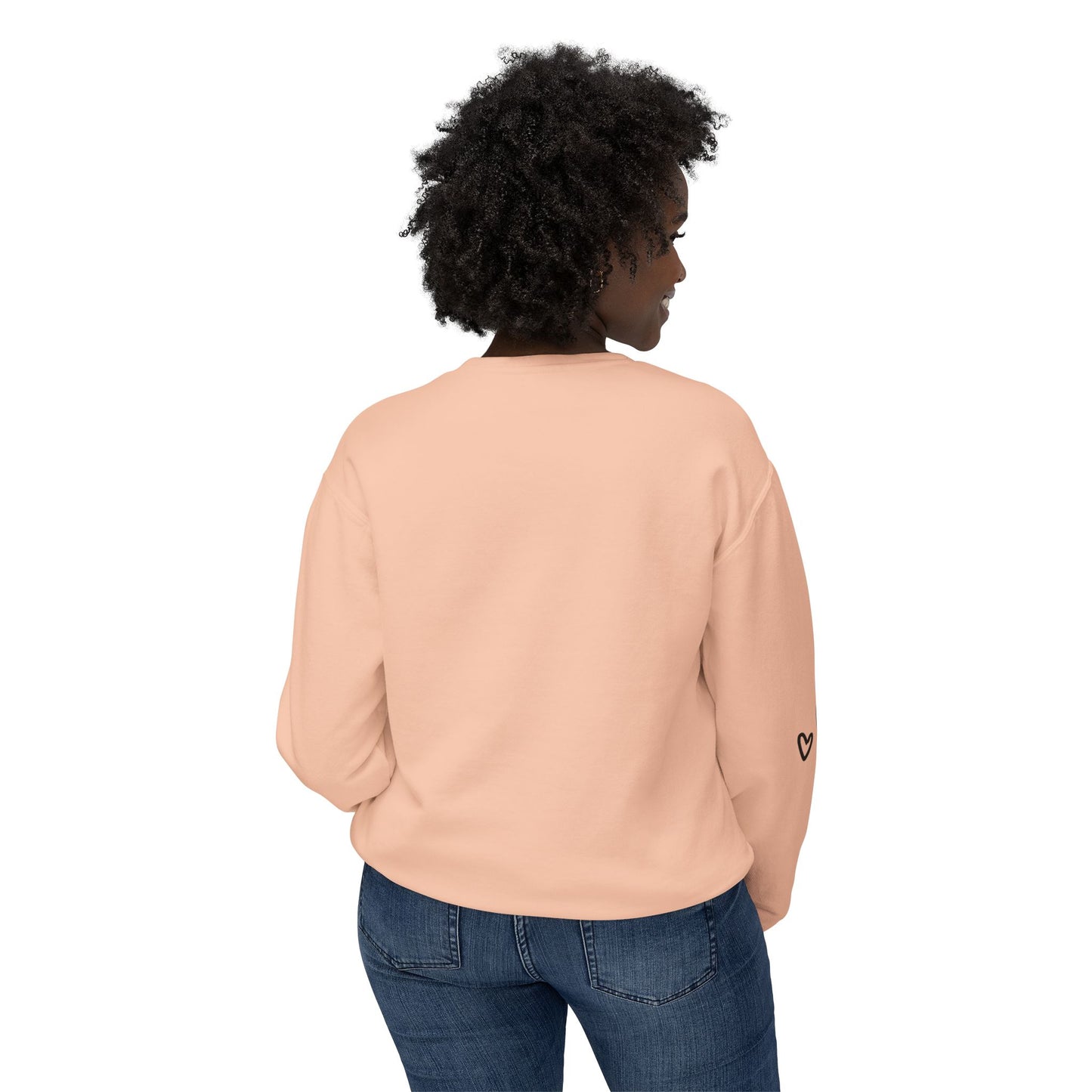 Women's Lightweight Crewneck Sweatshirt — Cozy Valentine's Essential
