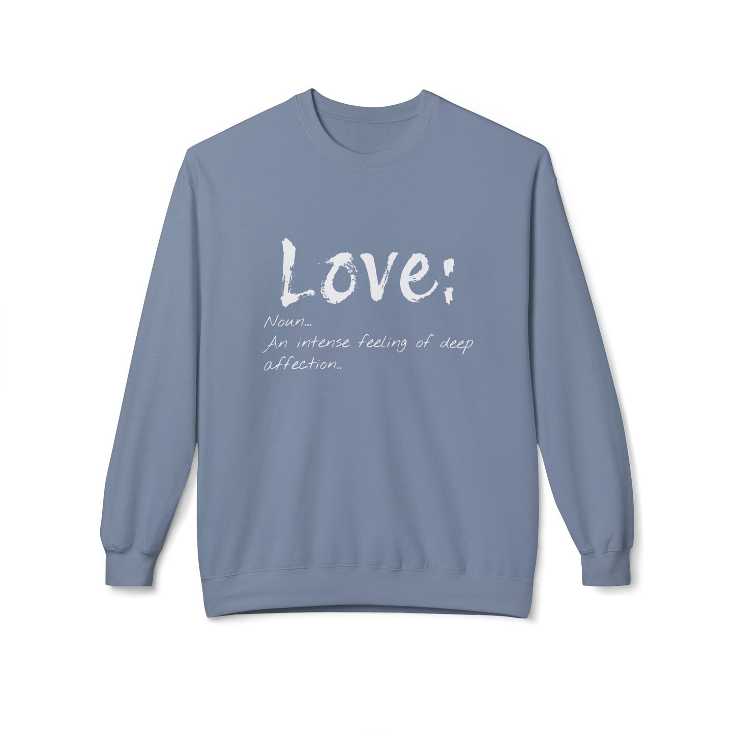 Midweight Softstyle Fleece LOVE Sweatshirt