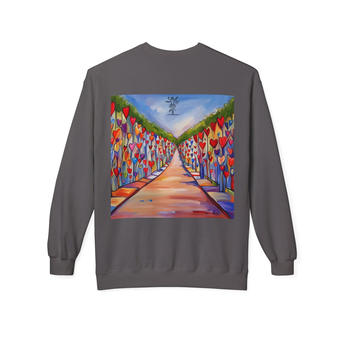 Midweight Softstyle Fleece LOVE Sweatshirt