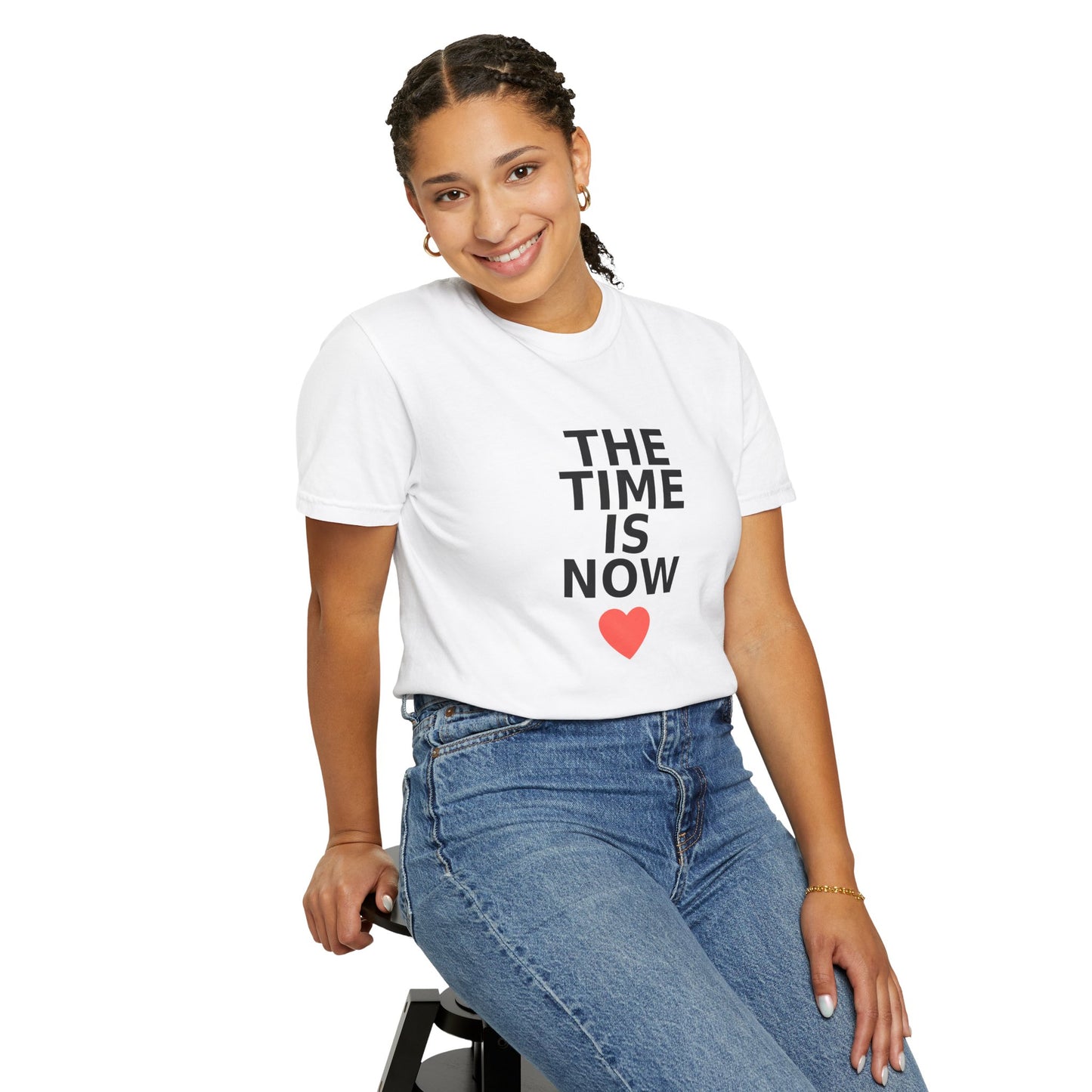 The Time Is Now – Comfort Colors® Graphic Tee by Hula Girls Hide-Away (Multiple Colors)
