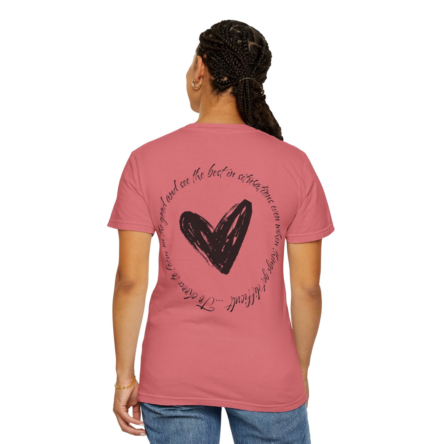 Stay Positive Unisex T-Shirt – Comfort Colors Graphic Tee | Hula Girls Hideaway