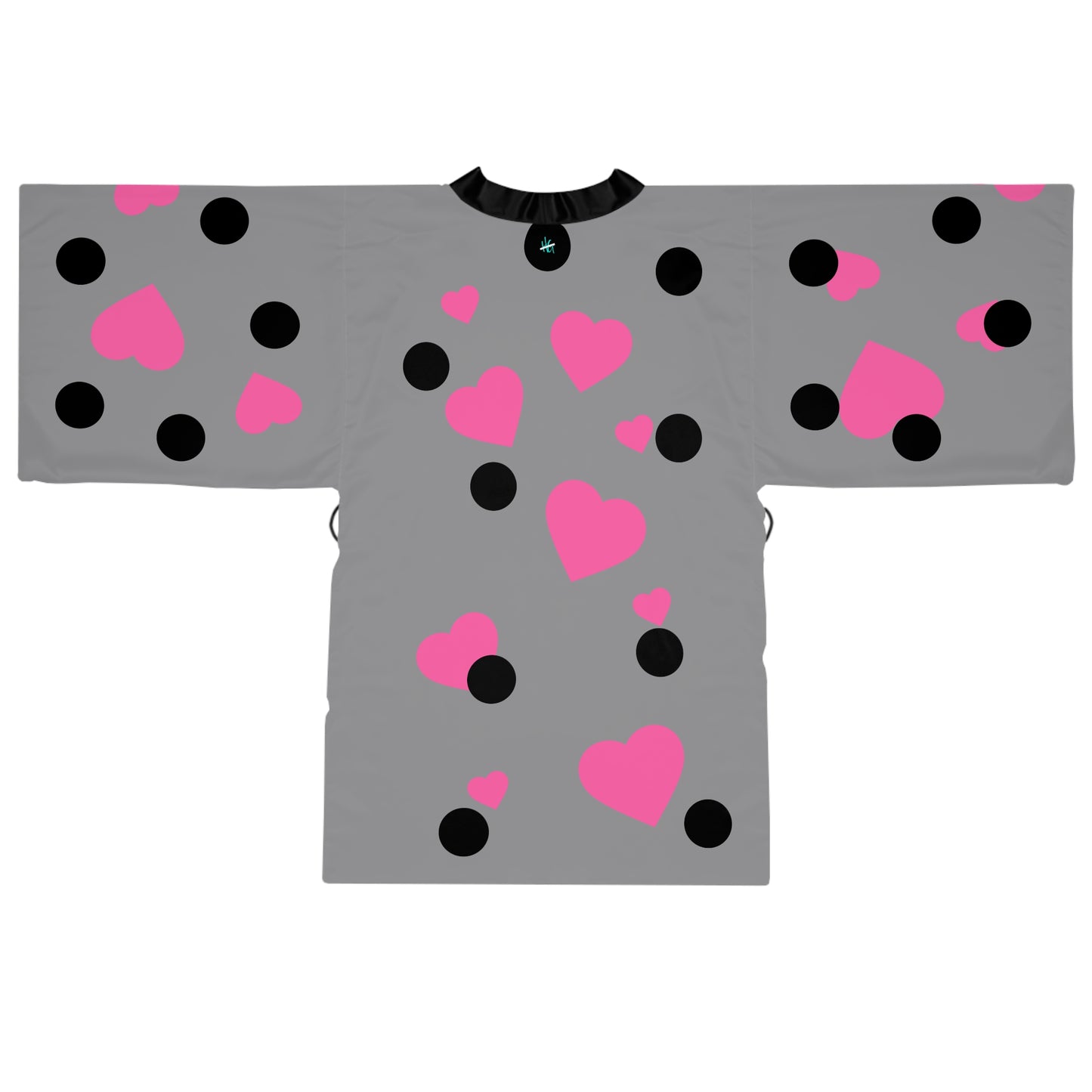 Sweetheart Dreams Cozy Robe – Pink Heart Women’s Loungewear Gift by Hula Girls Hideaway