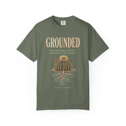 Vintage Hide-Away™ Grounded Cactus Garment-Dyed Tee — Moss
