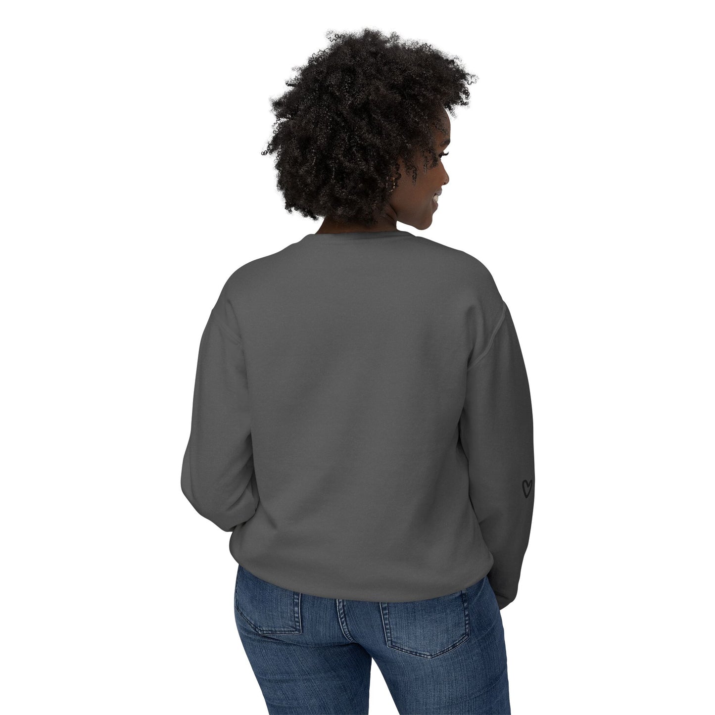 Women's Lightweight Crewneck Sweatshirt — Cozy Valentine's Essential