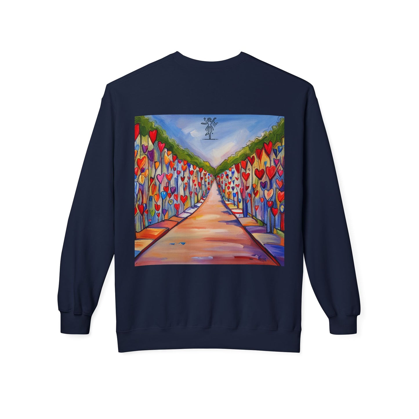 Midweight Softstyle Fleece LOVE Sweatshirt