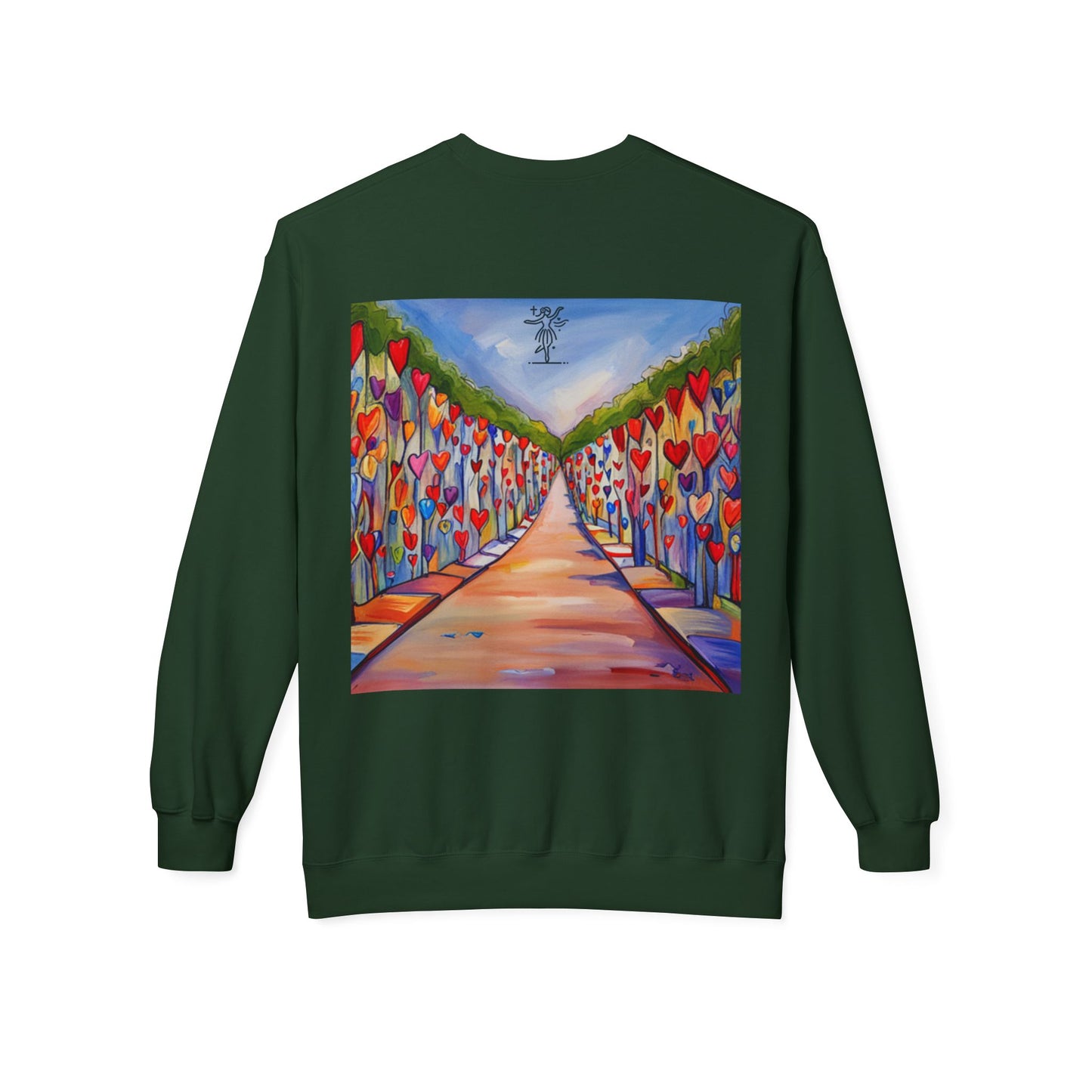 Midweight Softstyle Fleece LOVE Sweatshirt