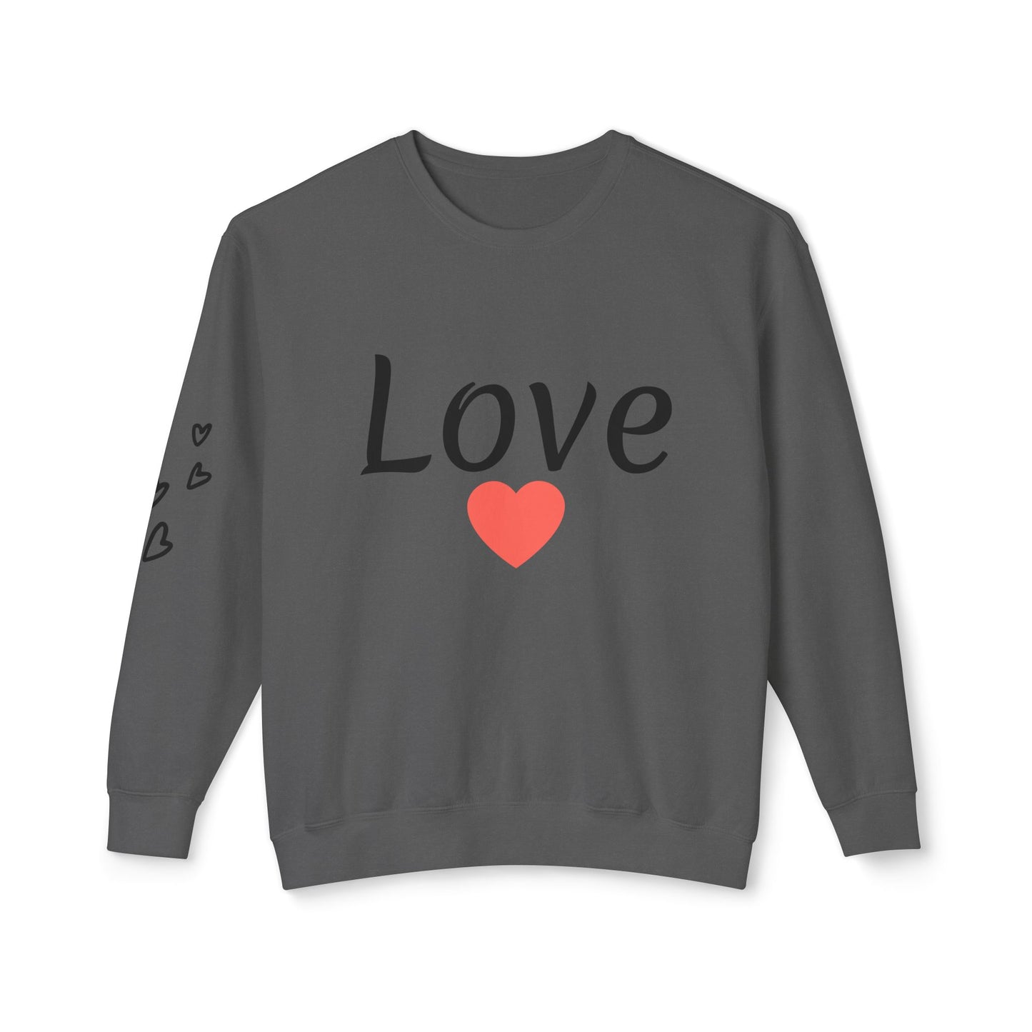 Women's Lightweight Crewneck Sweatshirt — Cozy Valentine's Essential