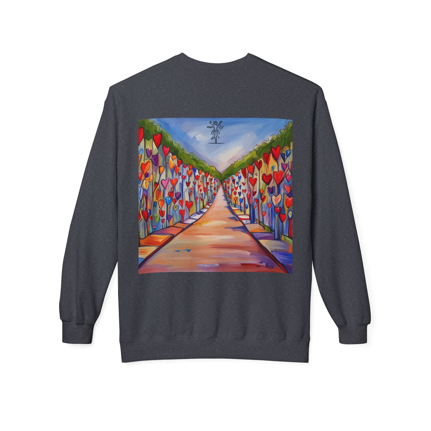 Midweight Softstyle Fleece LOVE Sweatshirt