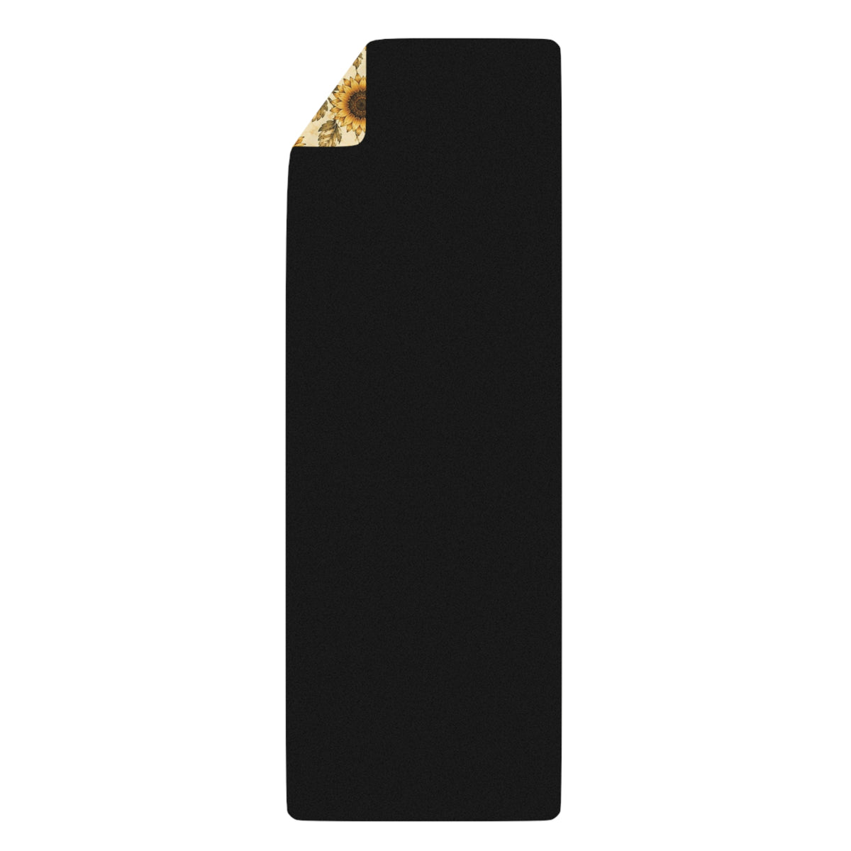 Vintage Hide-Away™ Sunflower Yoga Mat — Warm Oat