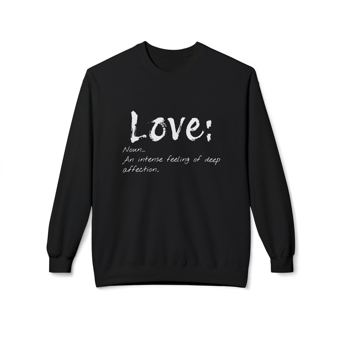 Midweight Softstyle Fleece LOVE Sweatshirt