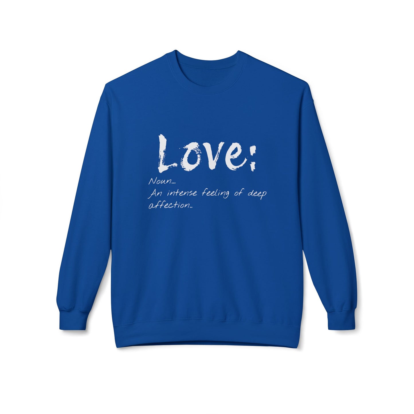 Midweight Softstyle Fleece LOVE Sweatshirt
