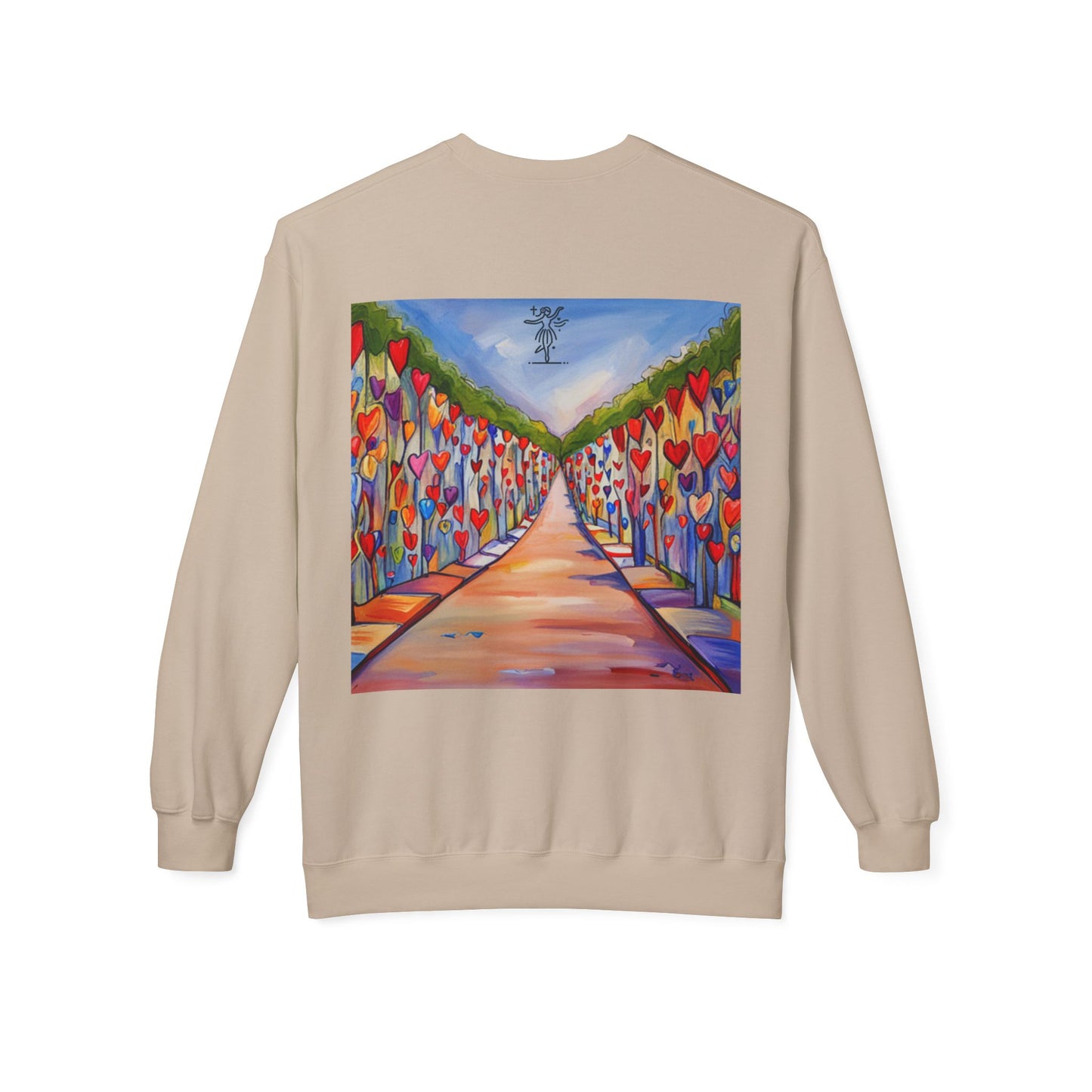 Midweight Softstyle Fleece LOVE Sweatshirt