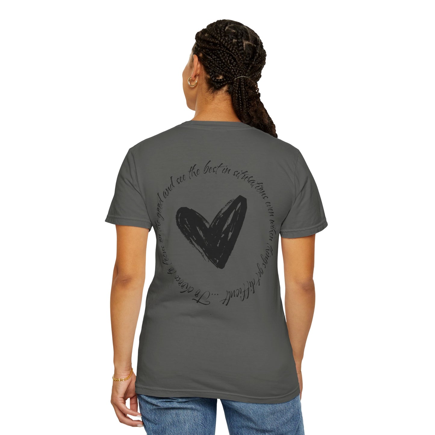 Stay Positive Unisex T-Shirt – Comfort Colors Graphic Tee | Hula Girls Hideaway