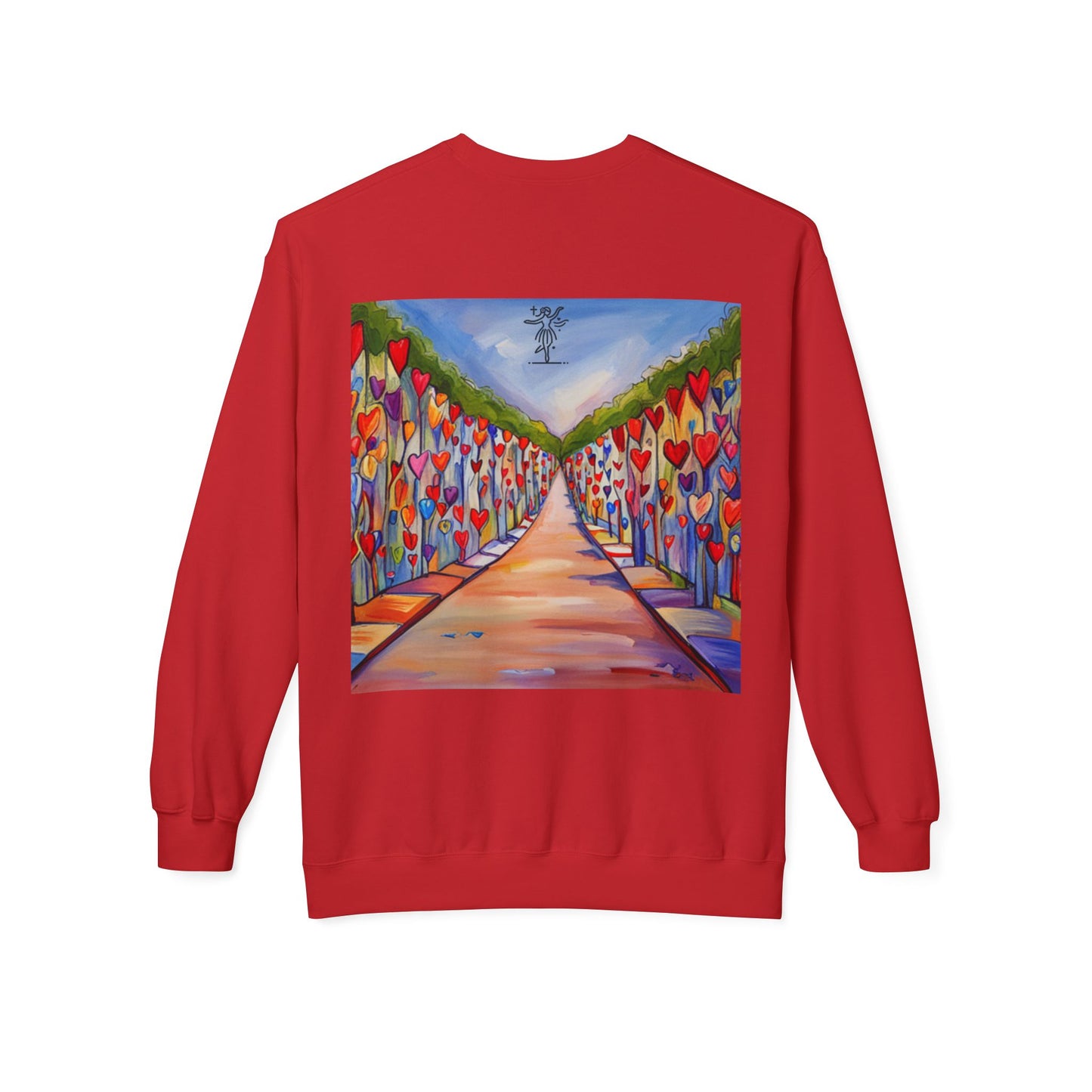 Midweight Softstyle Fleece LOVE Sweatshirt