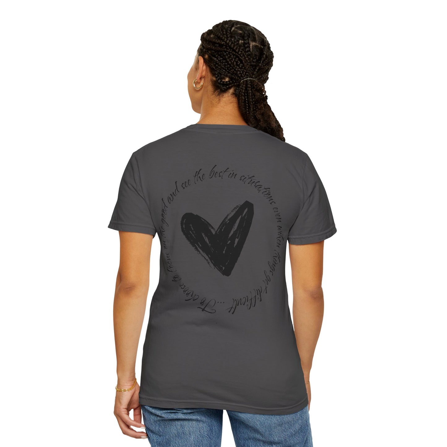 Stay Positive Unisex T-Shirt – Comfort Colors Graphic Tee | Hula Girls Hideaway