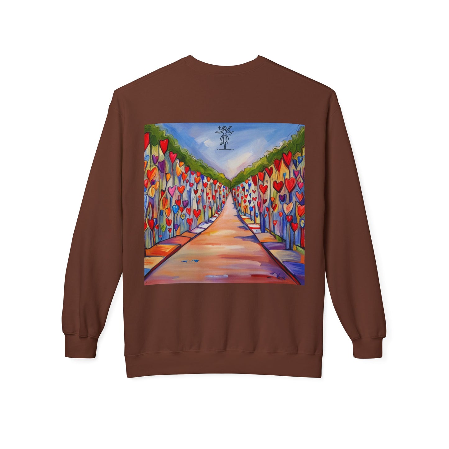 Midweight Softstyle Fleece LOVE Sweatshirt