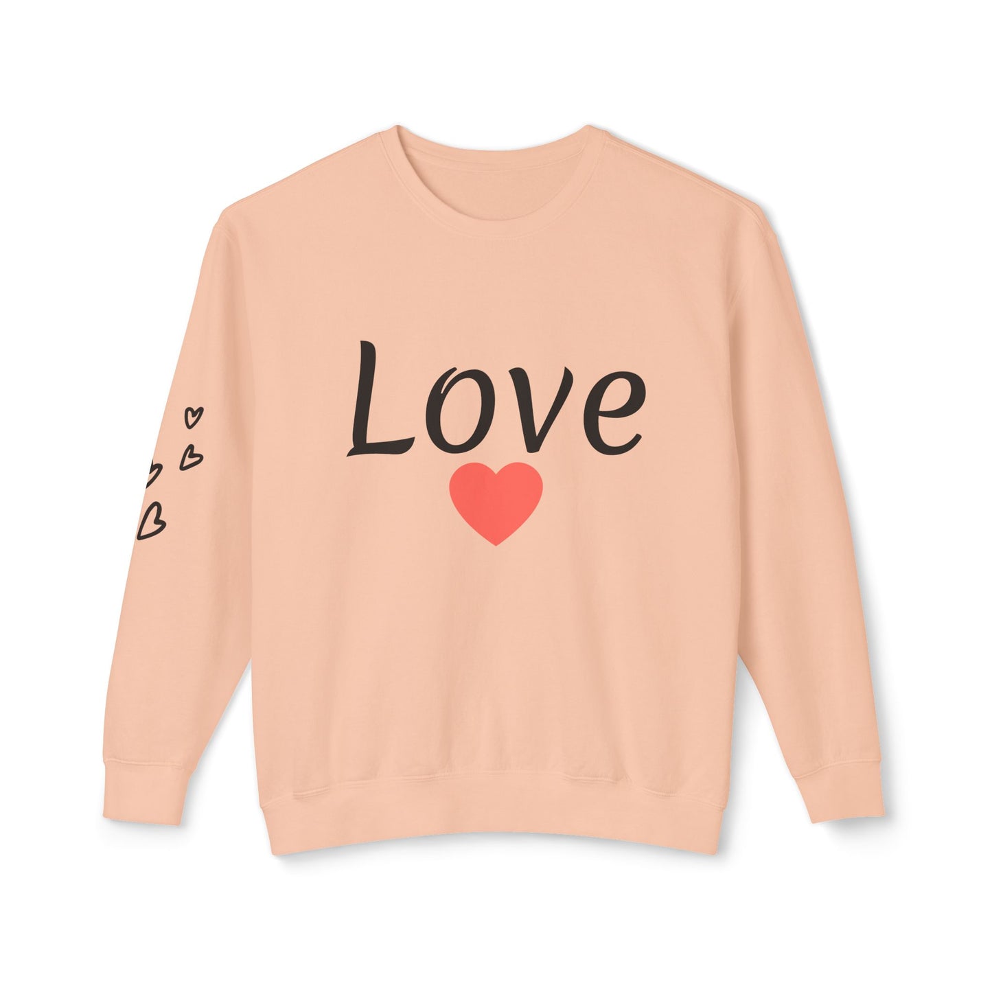 Women's Lightweight Crewneck Sweatshirt — Cozy Valentine's Essential