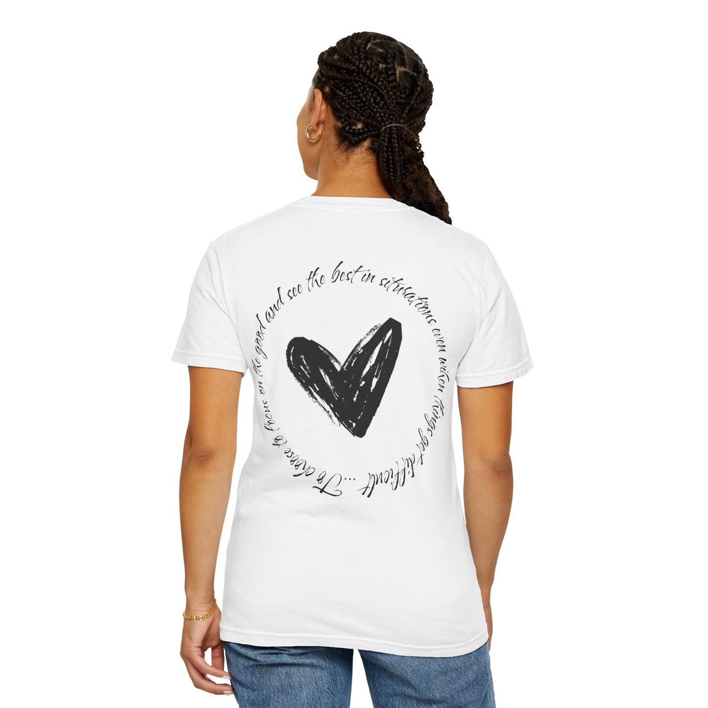 Stay Positive Unisex T-Shirt – Comfort Colors Graphic Tee | Hula Girls Hideaway