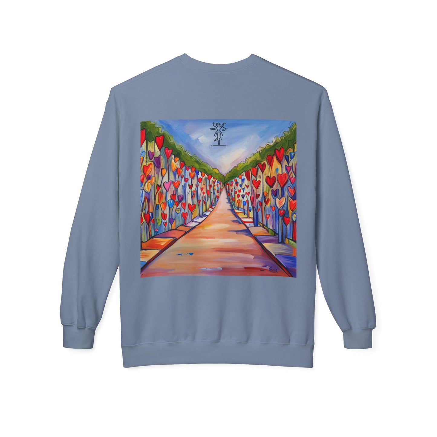 Midweight Softstyle Fleece LOVE Sweatshirt