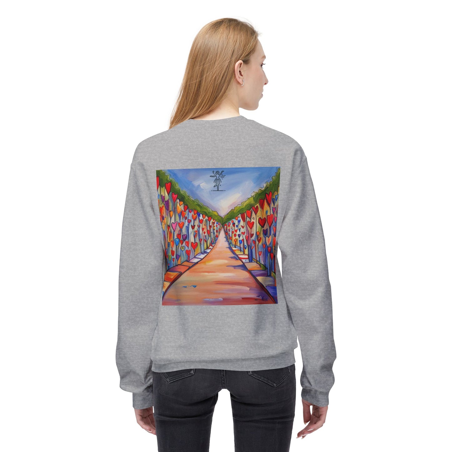 Midweight Softstyle Fleece LOVE Sweatshirt