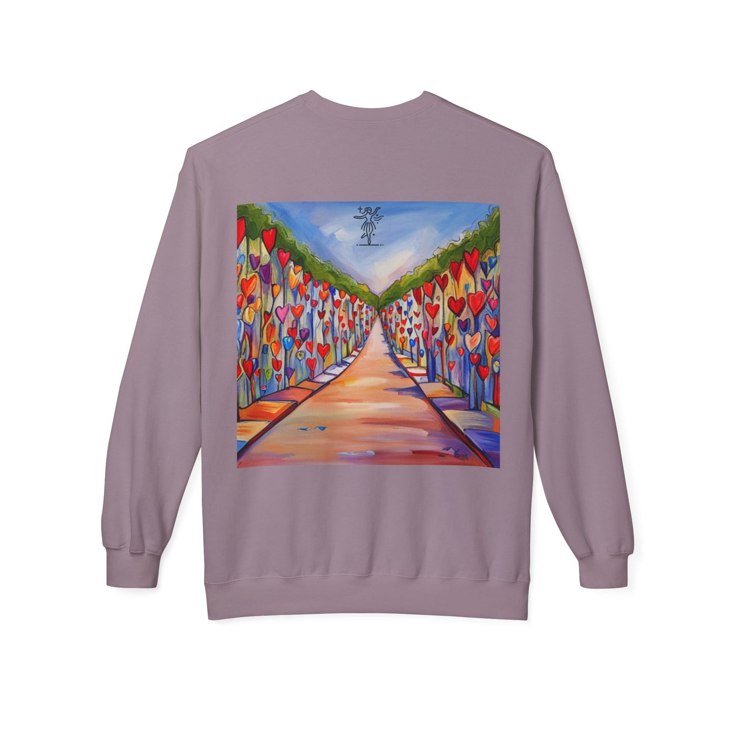 Midweight Softstyle Fleece LOVE Sweatshirt