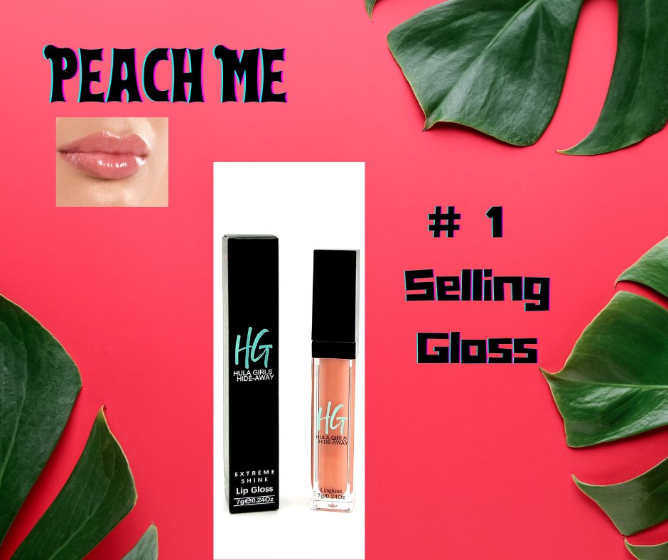 Peach Me - HG / The Ultimate Lip Gloss Expeirence -  Hula Girls Hide-Away